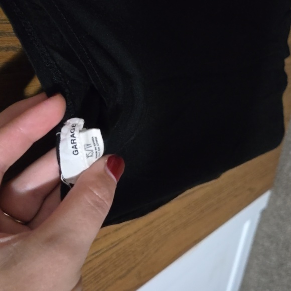 Garage black camisole - Picture 2 of 2